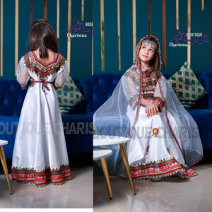 جبة قبائلي عصرية للصغيرات 303 | Robe kabyle moderne pour fillettes 303